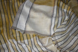 Pashmina check stole handwoven 28x80 inch