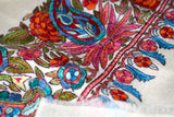Pashmina Hand embroidered border shawl 40"x80"