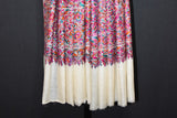 Pashmina Hand embroidered jammawar shawl 40"x80"