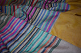 Handwoven pashmina check shawl 40x80 inch