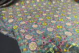 Embroidered pashmina jamma shawl 40X80 inch