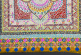 Pashmina kalamkari hanmade shawl 45x85 inch mehrab