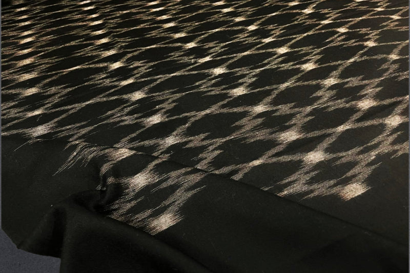 Handwoven pashmina ekat shawl 40x80 inch black