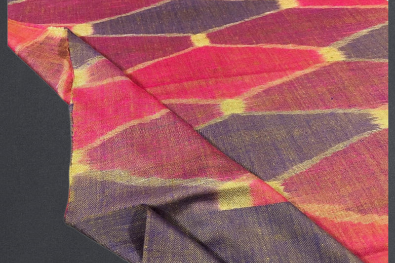 Pashmina handwoven ekat stole 28x80 inch