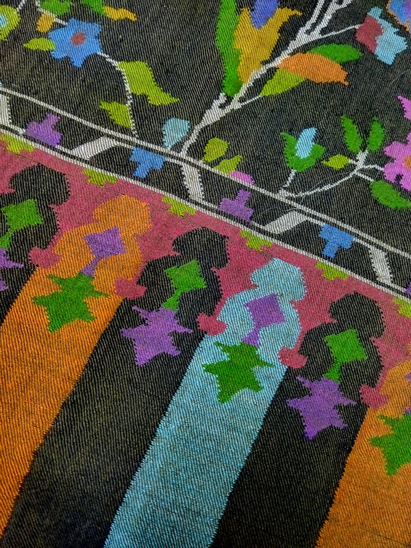Kani weave pashmina shawl allover 40x80 inch