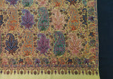 pashmina shawl Embroidered chinar jamma kalamkari shawl